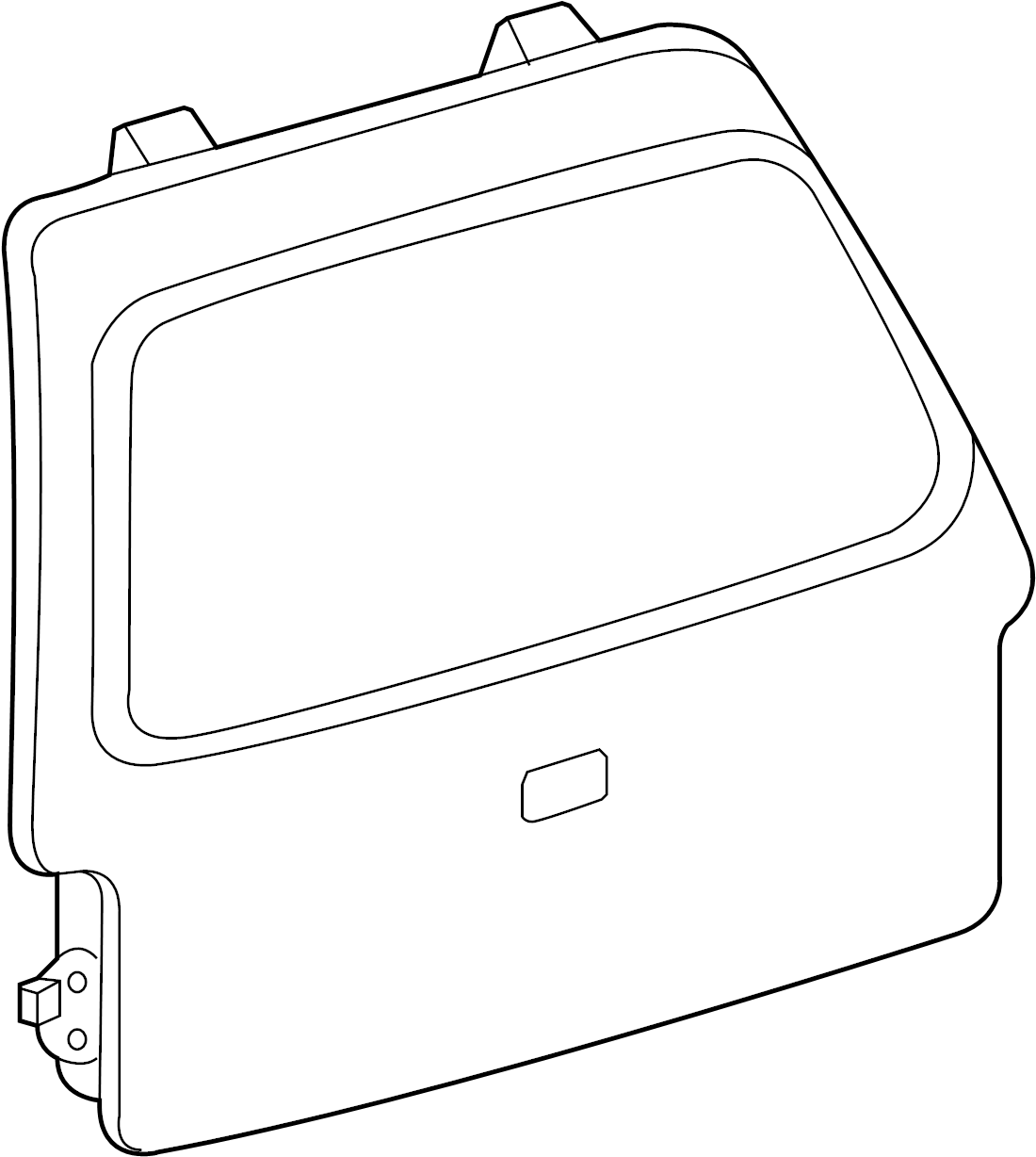 View FL1Z7840010B Liftgate Full-Sized Product Image