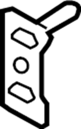 View JL1Z17757A Bumper Impact Bar (Front) Full-Sized Product Image