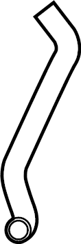 View HL3Z8260A Radiator Coolant Hose (Upper, Lower) Full-Sized Product Image