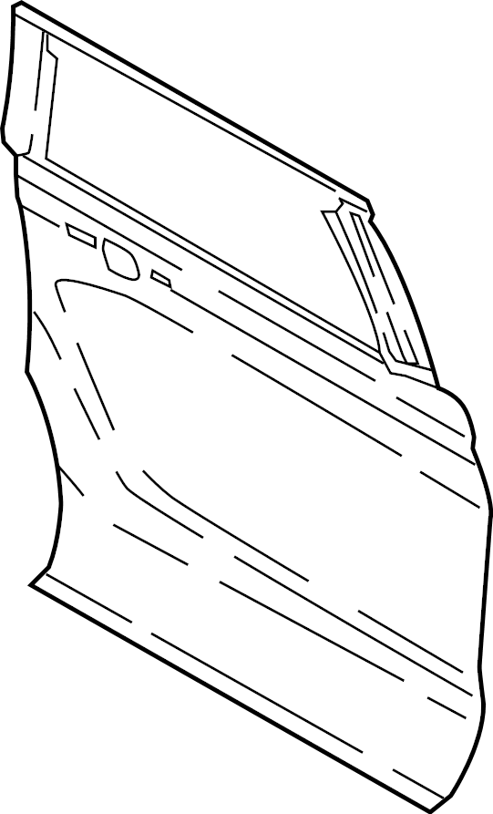View JL1Z4024701A Door Outer Panel Full-Sized Product Image