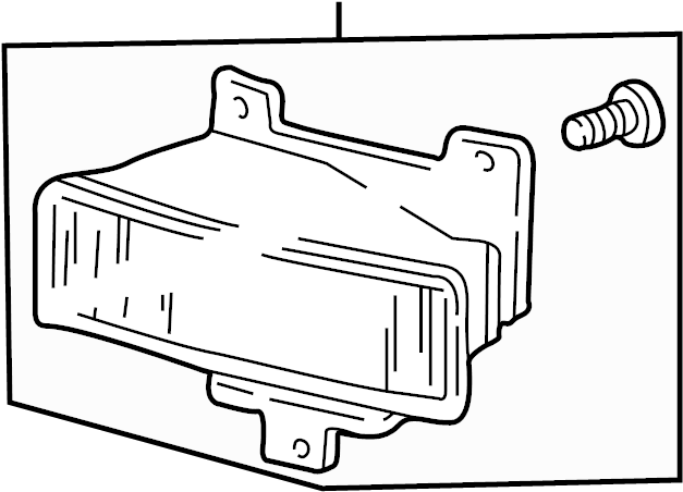 View 1L3Z15200AB Fog Light (Front) Full-Sized Product Image