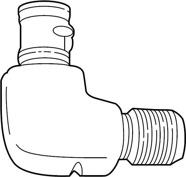View 3L3Z9B659AA Engine Air Intake Hose Full-Sized Product Image