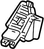 View F85Z19893AAH Dashboard Air Vent Full-Sized Product Image