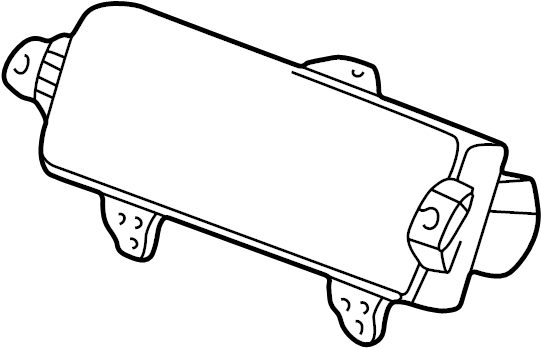 View F85Z15044A74DAB Instrument Panel Air Bag Full-Sized Product Image