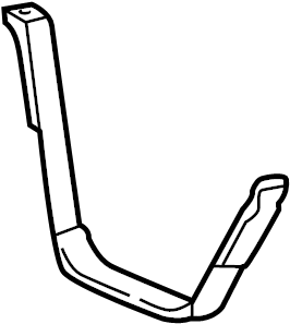 View F75Z9054DB Fuel Tank Strap Full-Sized Product Image