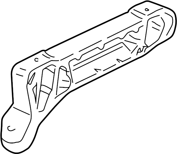 View F65Z1561708AAJ Seat Track Support Full-Sized Product Image