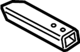 View HB3Z5F078A Frame Rail Bracket (Front) Full-Sized Product Image