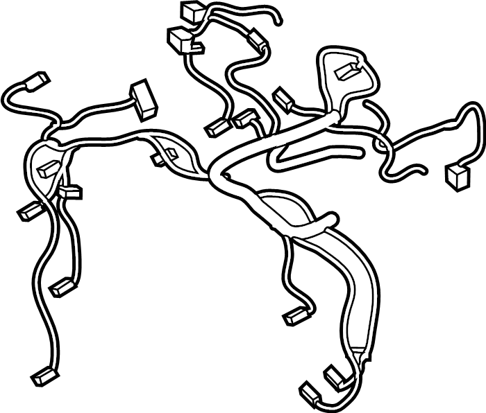 View KU5Z12A581P Engine Wiring Harness Full-Sized Product Image