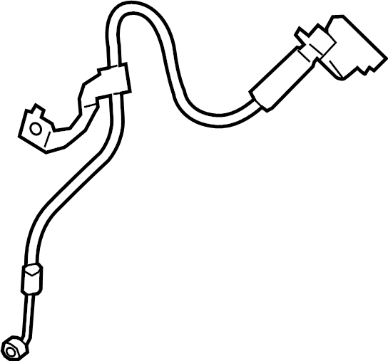 View KB3Z2078D Brake Hydraulic Hose Full-Sized Product Image