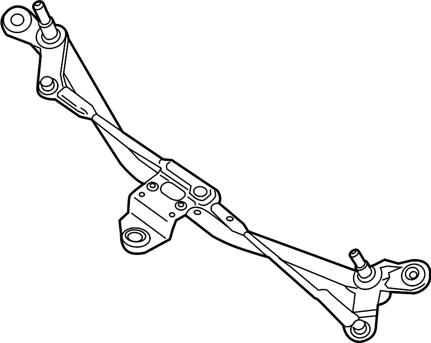 View KB3Z17566A Windshield Wiper Linkage Full-Sized Product Image