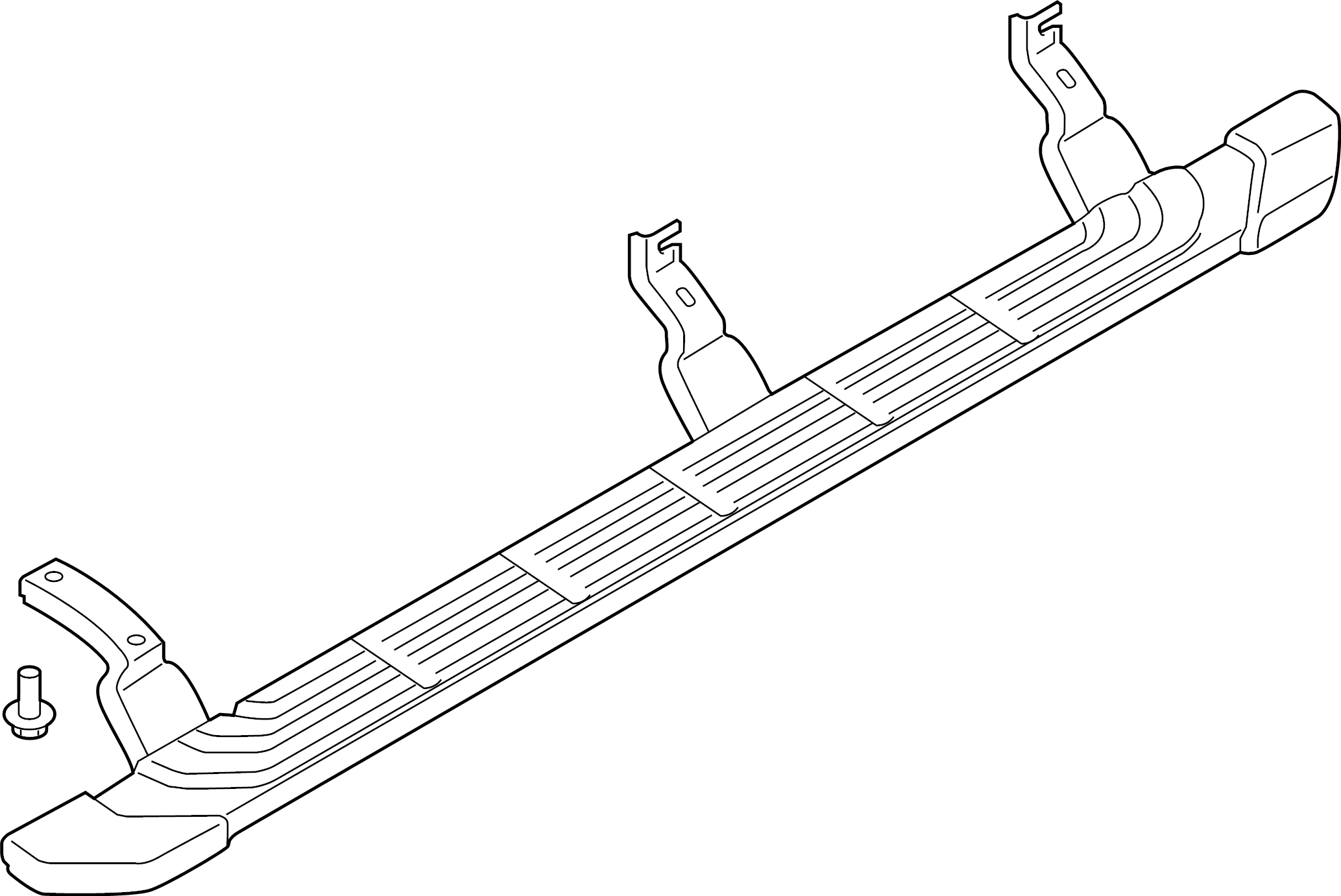 View KB3Z16450AC Running Board Full-Sized Product Image