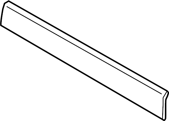 View KB3Z21466A16AA Panel - Trim. (Upper) Full-Sized Product Image