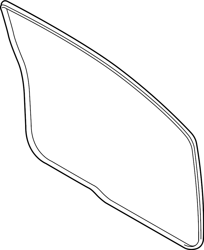 View KB3Z2120709B Door Seal Full-Sized Product Image