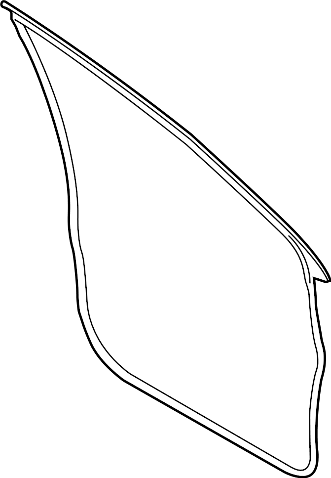 View EB3Z2620708B Door Seal (Front, Upper, Lower) Full-Sized Product Image
