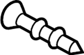 View W713090S450B Door Applique Screw (Rear) Full-Sized Product Image