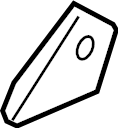 View AB3Z26224A46AB Exterior Door Handle Cover (Front) Full-Sized Product Image