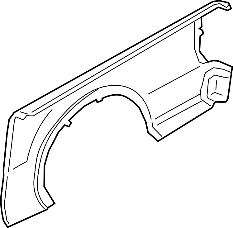 View KB3Z2627840A Truck Bed Panel Full-Sized Product Image
