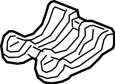 View KB3Z5798A Leaf Spring Plate (Lower) Full-Sized Product Image
