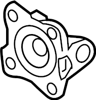 View KB3Z4782B Drive Shaft Flange Yoke Full-Sized Product Image