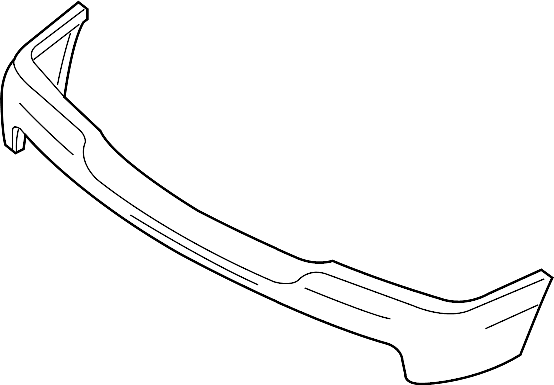 View 6L5Z17D957AAA Bumper Cover (Upper) Full-Sized Product Image