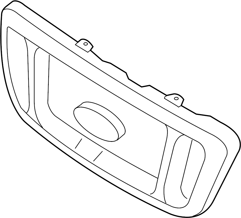 View 6L5Z8200CAA Grille (Lower) Full-Sized Product Image