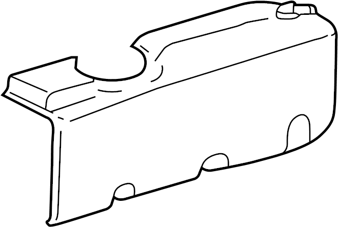 View 9L5Z9A032A Fuel Tank Shield Full-Sized Product Image