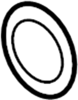 View F87Z8255AA Engine Coolant Thermostat Gasket Full-Sized Product Image