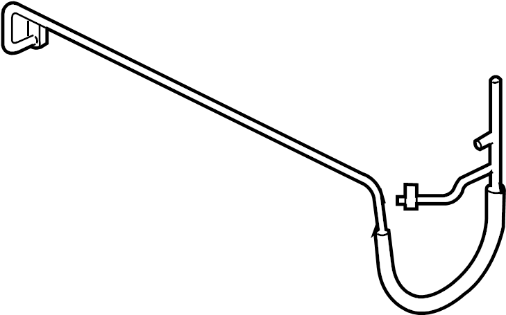 View 7L5Z19972A A/C Refrigerant Discharge Hose Full-Sized Product Image