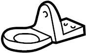 View YL5Z17A954AB Tow Hook (Front) Full-Sized Product Image