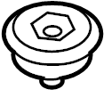 View F87Z1000154FB Body Mount Cushion (Front, Upper) Full-Sized Product Image