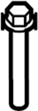 View N807248S100 Body Mount Cushion Bolt Full-Sized Product Image