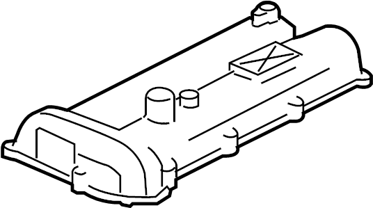 View 4L5Z6582DA Engine Valve Cover Full-Sized Product Image