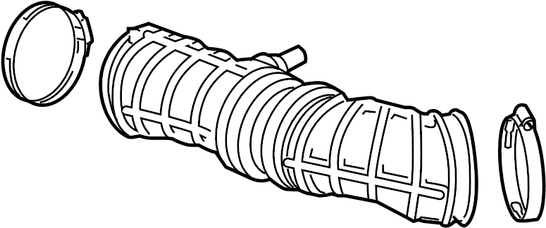 View 4L5Z9B659BA Engine Air Intake Hose Full-Sized Product Image