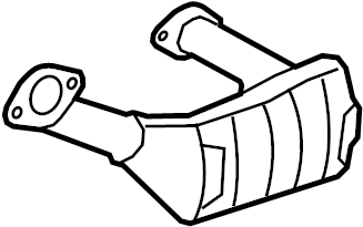View AL5Z5E212A Catalytic Converter Full-Sized Product Image