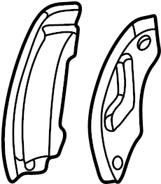 View 1U2Z2V001TA Disc Brake Pad Set (Front) Full-Sized Product Image