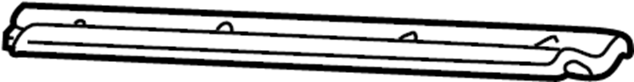 View F37Z1013260A Door Sill Plate Full-Sized Product Image
