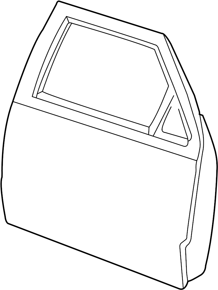 View 9L5Z1020125A Door Shell (Front) Full-Sized Product Image