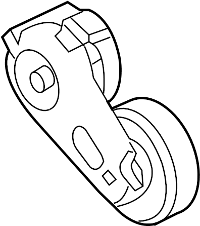 View 7C3Z6B209B Accessory Drive Belt Tensioner Assembly Full-Sized Product Image