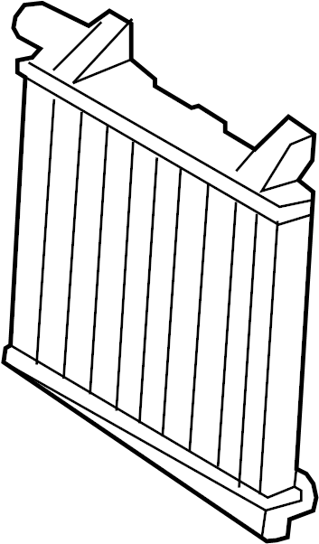 View 7C3Z6K775C Intercooler Full-Sized Product Image