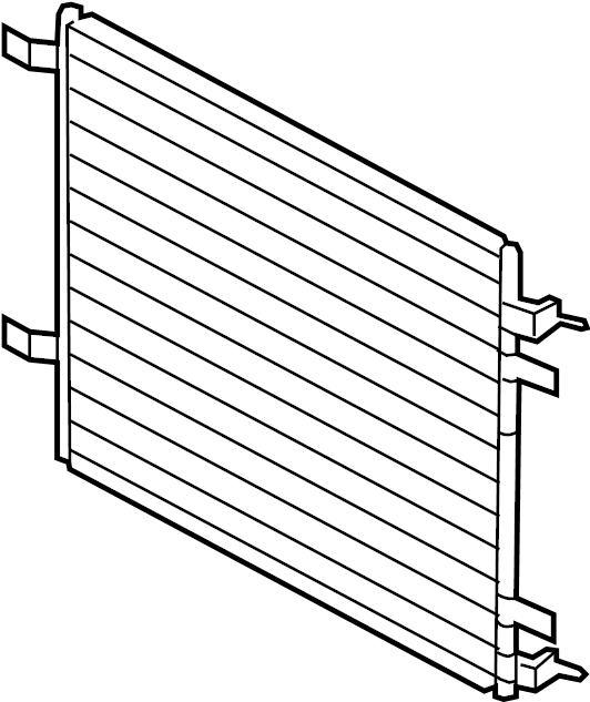 View 7C3Z19712B A/C Condenser Full-Sized Product Image