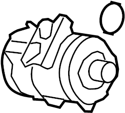 View 9C3Z19703B A/C Compressor Full-Sized Product Image