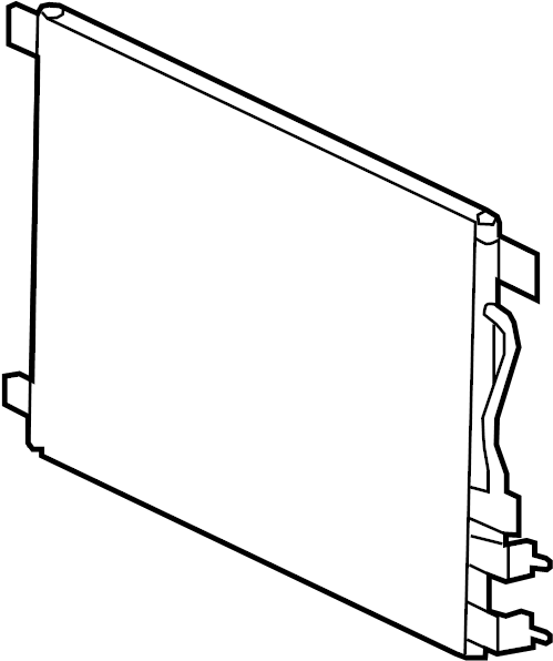 View 7C3Z19712A A/C Condenser Full-Sized Product Image