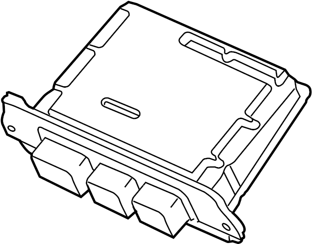 View 9C3Z12A650DGBRM Engine Control Module (ECM) Full-Sized Product Image