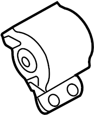 View 7C3Z6038BC Engine Mount (Front, Rear) Full-Sized Product Image