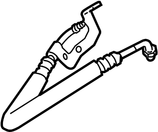View 7C3Z3A719K Power Steering Pressure Hose Full-Sized Product Image