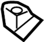 View 7C3Z2502316A Cowl Cover Clip Full-Sized Product Image