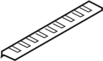 View 8C3Z2513208AB Door Sill Plate (Front) Full-Sized Product Image
