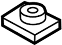 View BC3Z8124A Radiator Insulator (Lower) Full-Sized Product Image