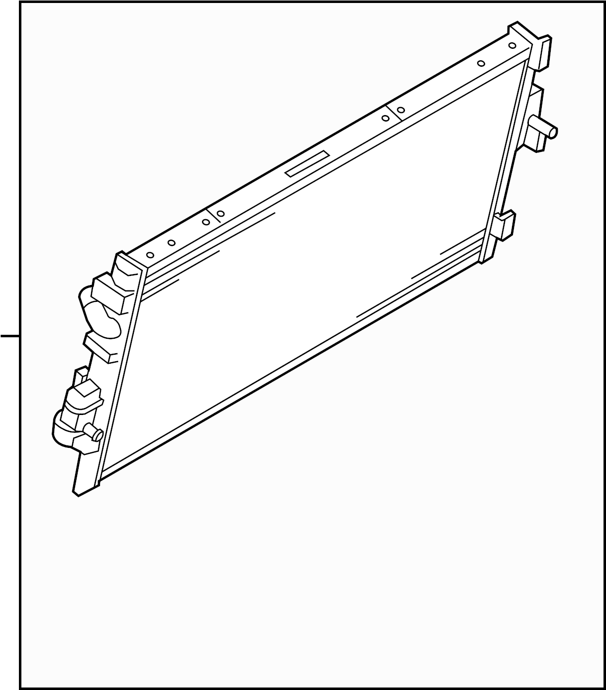 View BC3Z8005M Radiator Full-Sized Product Image