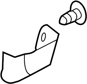 View BC3Z16N455A Fender Molding (Rear, Upper, Lower) Full-Sized Product Image